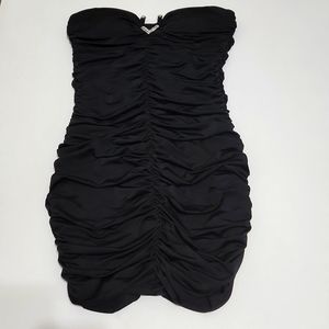 Junior's Strapless Prom Dress - Size S